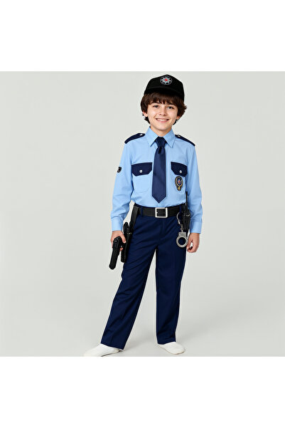 KanatGo Çocuk Polis Kostüm Takımı – Parti & Okul Gösterisi İçin