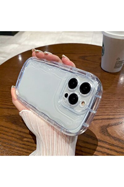 MİRAZ TASARIM iPhone 14 Pro Max Transparent Shockproof Case