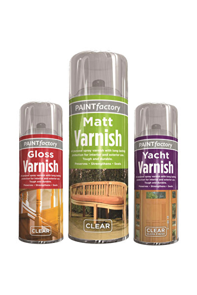 Paint Factory Matt Varnish Spray 250ml