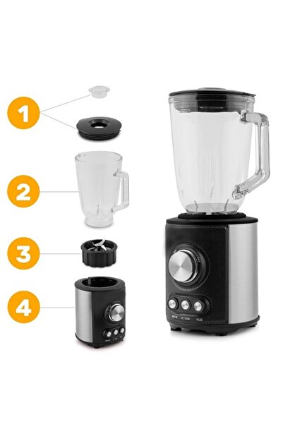 Berdsen Blender, 800 W, 3 functii suplimentare - zdrobirea ghetii, smoothie si pulsatie
