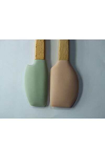 Süper Home Set of 5 Wooden Silicone Spoon Holders