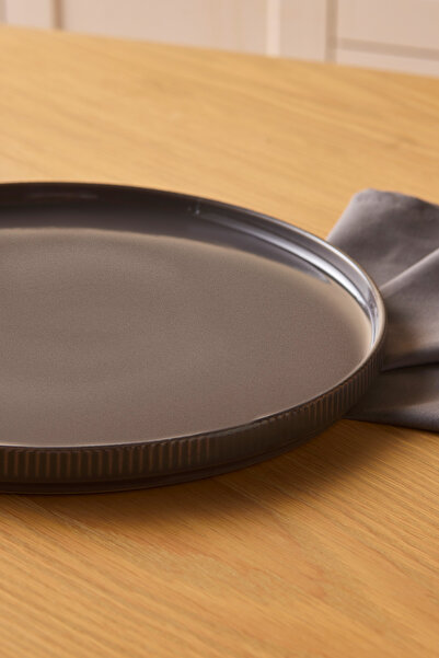 Karaca Massimo Servis Tabağı Antrasit 26 cm