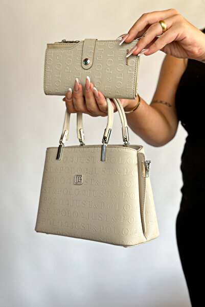 Just Polo حقيبة كتف نسائية من جست بولو متوسطة الحجم موديل كلاسيكي رياضي 24 سم...