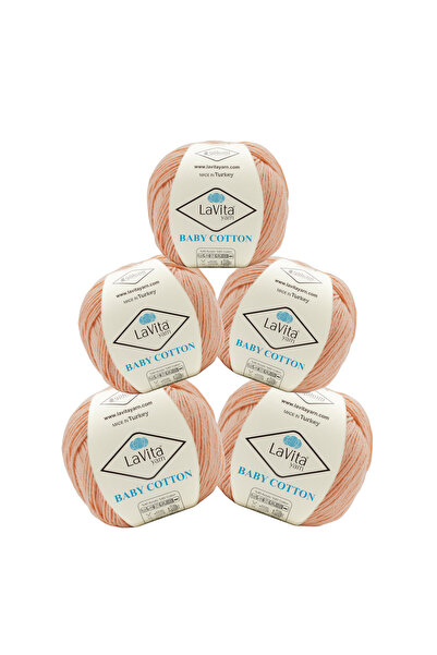 LaVita Yarn Bumbac pentru amigurumi și fire de tricotat manual pentru bebeluș...