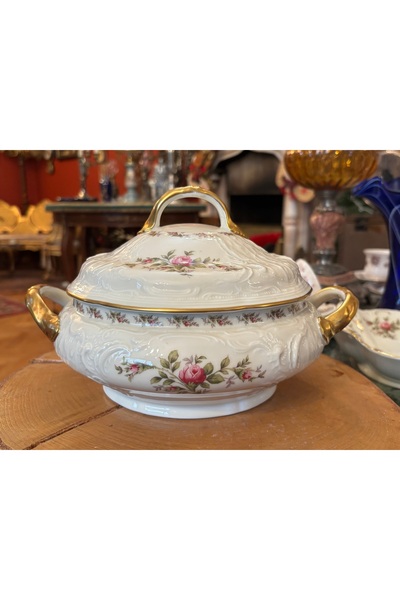 tayfuntufan antika koleksiyon Rosenthal Classic Rose Soup Bowl