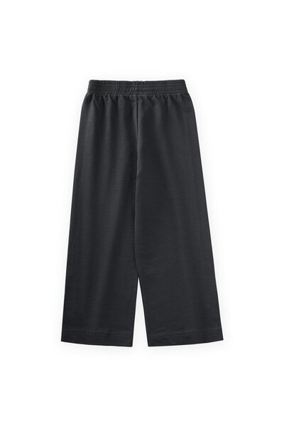 Cigit Wide Cut Pants 4-12 Years Black