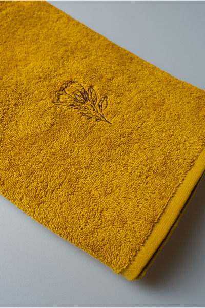 GAMA HOME 100% Cotton Embroidered Guest Towel 40*60 Set of 2 / Different Pattern Options