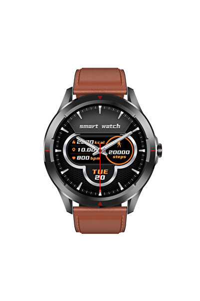 Twinkler Smartwatch TKY-Q29, Brown with Health Functions, Fitness Modes, Pedometer
