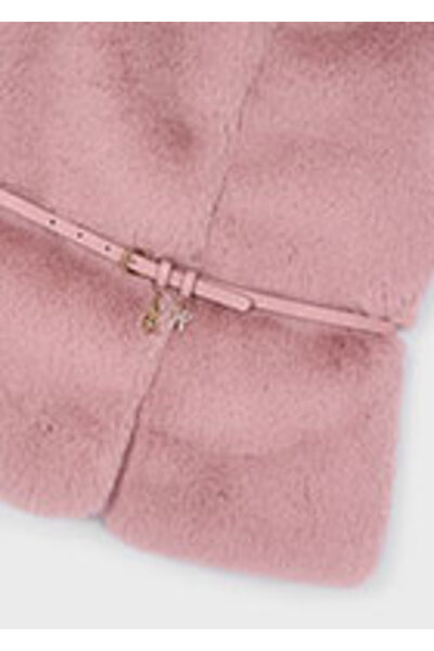 MAYORAL 4315-90 Girl's Pink Belted Vest