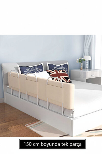 RevuBaby PRO Yumuşak Bebek Güvenlik Yatak Bariyeri Yatak Korkuluğu 150 Cm Tek...