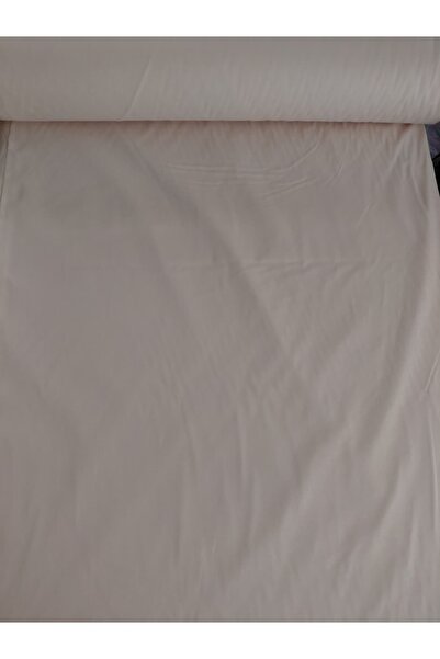 SELONYA Ranforce Krem %100 Pamuk Nevresimlik Kumaş - Metrelik Kumaş 100x240 CM