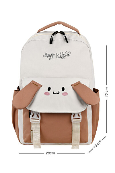 Çanta Trend Joy's Ki̇ds 3-Piece School Bag Set - Cute Rabbit Design
