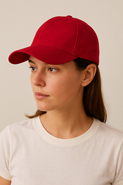 CosmoOutlet Kadın Süet Görünümlü Ayarlanabilir Şapka