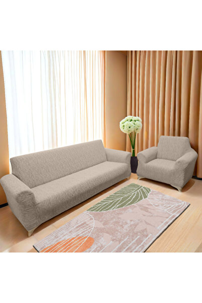 StarMall Jacquard Stick, Απλό σχέδιο 3 2 1 1 Ελαστικό κάθισμα, καναπές, κάλυμ...