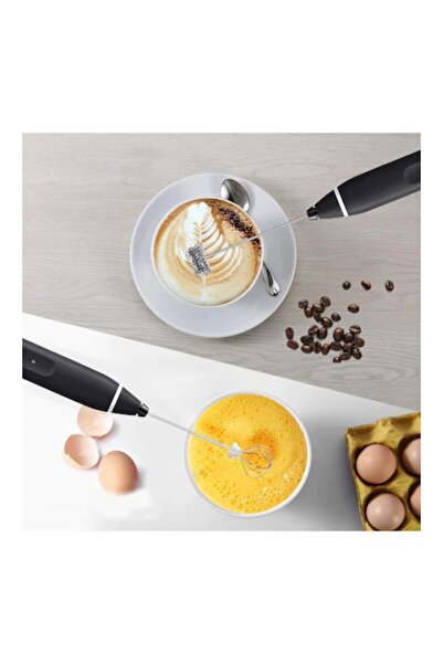 OEM Electric Frappe Mixer, Rechargeable, Portable, 2 Interchangeable Beaters, 3 Speed Levels