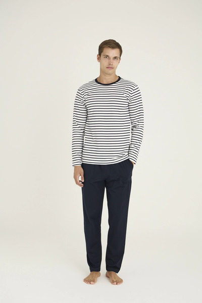 Kocabey 9215 Ανδρικό σετ πιτζάμα με λαιμόκοψη