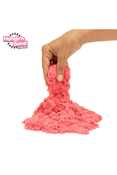 Playever Hands'N Sand Natural Kinetic Play Sand 500Gr - Pink