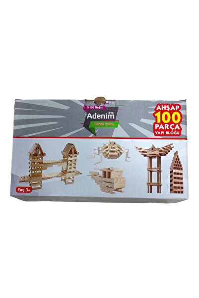 abnturk Ahşap Yapı Bloğu Denge Oyunu Çocuklar İçin Eğitici ve Eğlenceli Ahşap...