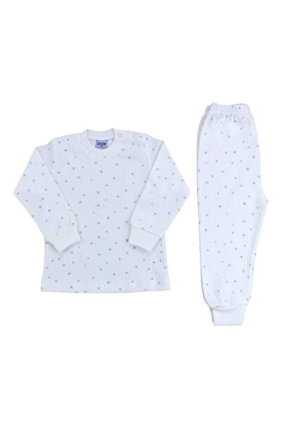 Sebi Bebe Dot Flower Pajama Set 9154
