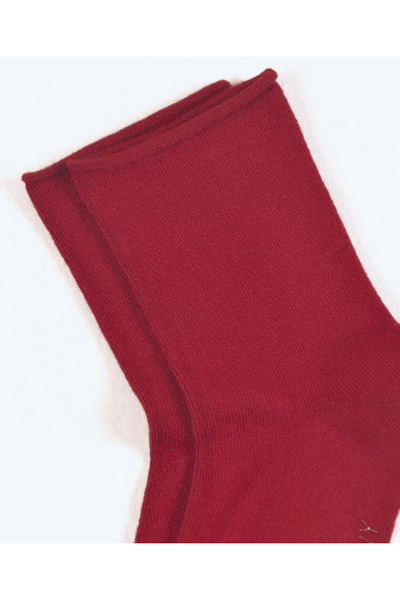 Katia&Bony Girl's Elasticless Modal Socks Burgundy