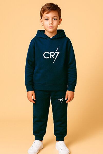 Let's Wear Σετ αθλητικής φόρμας με κουκούλα CR7 Premium Compact - Σετ αθλητικών ενδυμάτων 2 τεμαχίων