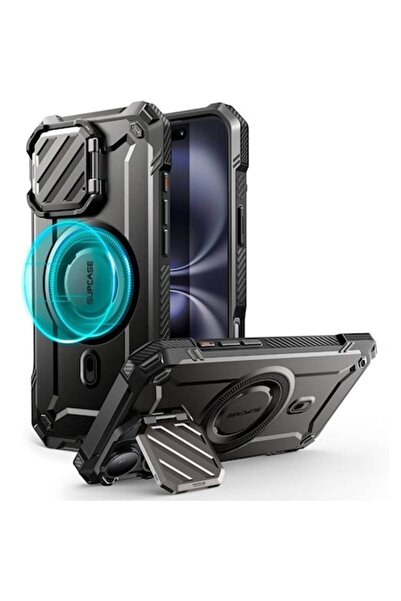 Velo Carcasă compatibilă cu iPhone 16, Sleek Defense, W1907, Plastic, Negru i...