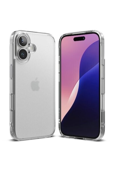 Ringke Carcasă subțire de protecție pentru iPhone 16 Plus (W1696) - mată și transparentă