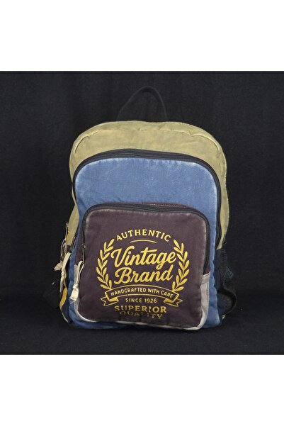 Galat New Style Patchwork Cotton Vintage Backpack Dcc