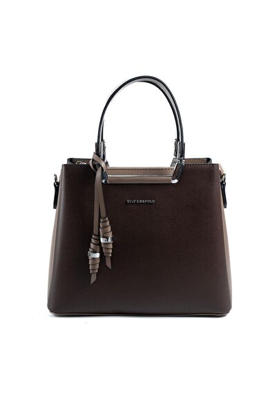 Silver Polo Silver & Polo Brown - Mink Sp969 Women's Handbag
