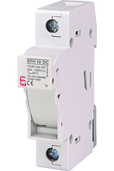 Eti Fuse disconnector, 10x38mm, direct current, 1P, 25A, EFH 10 DC, 002540201,