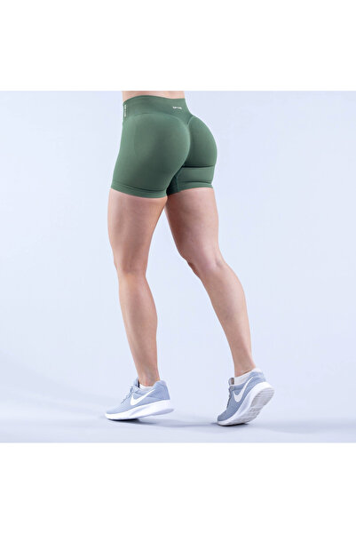 MODA KADIN YÜKSEL BEL KISA ŞORT