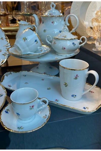 Handmade Esterhomedecor Porcelain Czechoslovak Mug Cup Single Piece
