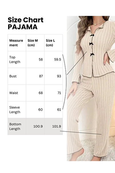 dorbe Cozy Ribbed Knit Pajama Set