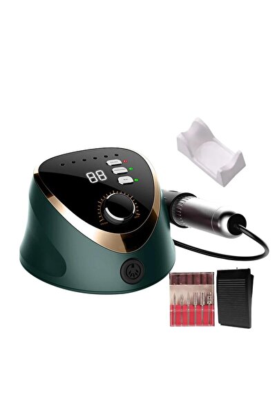 global fashion M12 Professional Electric Nail Drill – 35,000 RPM, 68W E-File, Variable Speed, Low Noise, Salon Use