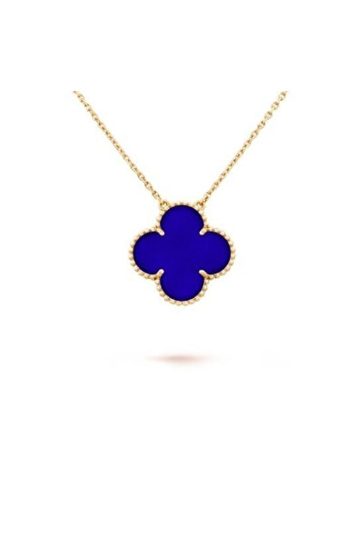 ElectraStore Alhambra Royal Blue Necklace