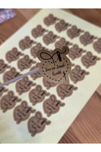 demontecraft Eticheta produsului 30 de bucăți este produsă cu dragoste