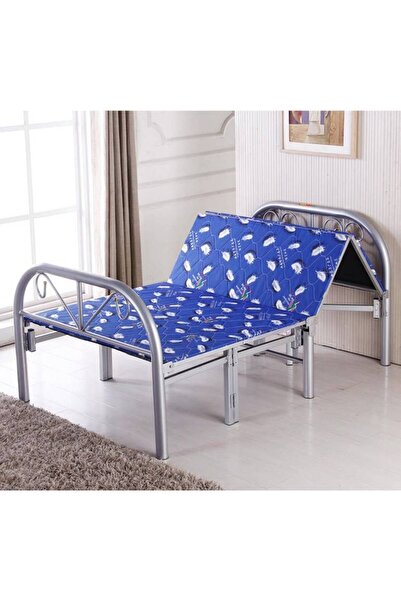 Generic Adjustable Iron Bed with High Backrest - Multi-purpose