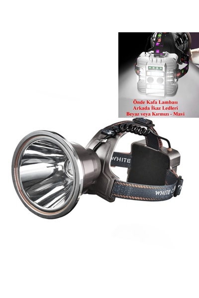 gaman Gp-392 Profesyonel 40w Şarjlı Kafa Lambası - Kafa Feneri - Güevnliğiniz...