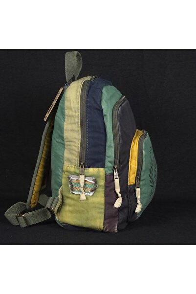 Galat New Style Patchwork Pamuklu Vintage Sırt Çantası DCC