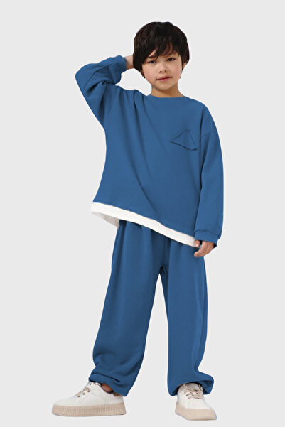ETİC MODA Çocuk Eşofman Takımı Oversize – Rahat ve Şık Tasarım