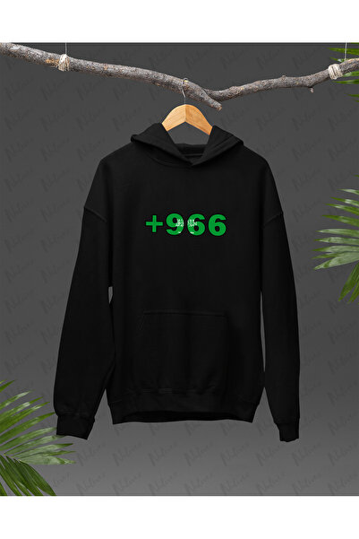 Nulivez High Quality Unisex Oversize Hoodie with Saudi Arabia Flag Printed