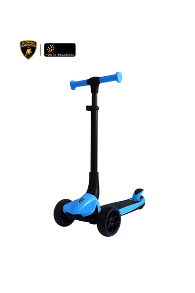 LAMBORGHINI AUTOMOBILI Lamborghini L3, Folding scooter, height adjustable, blue