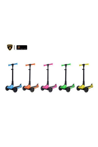 LAMBORGHINI AUTOMOBILI Lamborghini L3, Folding scooter, height adjustable, blue