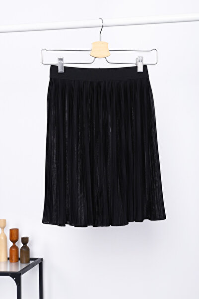 İmajButik Black Elastic Pleated Underwear