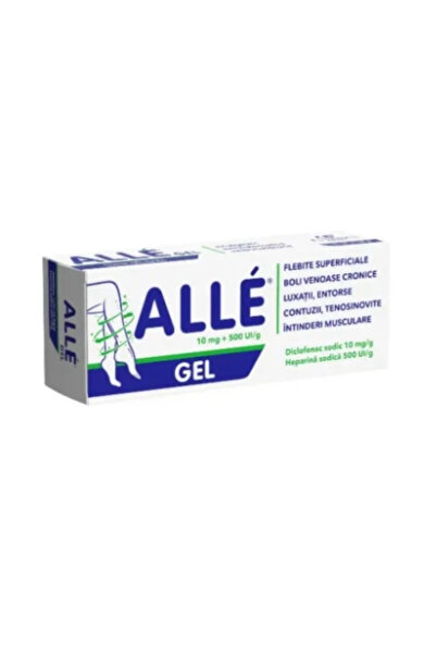 Fiterman Pharma Alle gel, 10 mg + 500 UI/g, 100 g, Fiterman