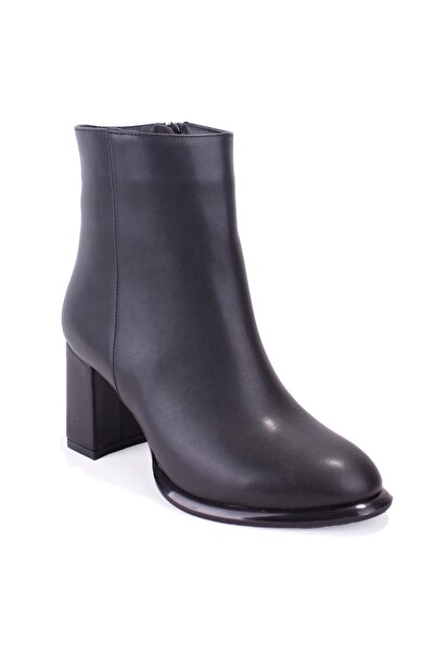 DAGOSTER DZA07-811501 Μαύρες κλασικές γυναικείες μπότες με τακούνι