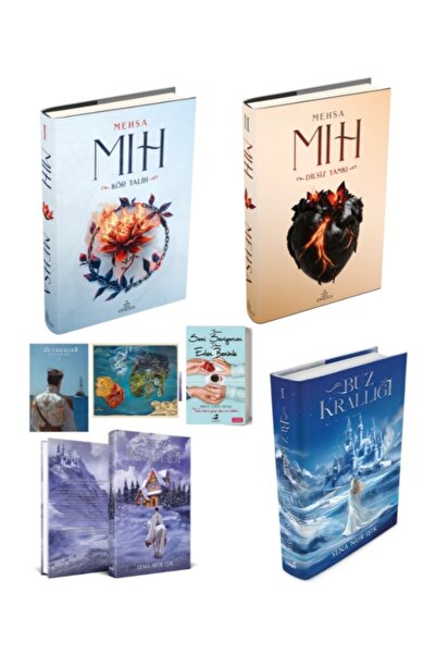 Ephesus Yayınları Mıh 1, Mıh 2, Buz Krallığı 1, Buz Krallığı 2 Sena Nur Işık ...