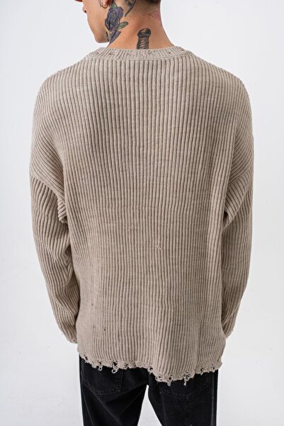 Respire Ανδρικά πλεκτά πλεκτά είδη μπεζ