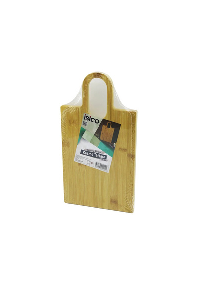 The LOG INVEST Rectangle=22X38Cm Wooden Bamboo Cutting Board - Cutting Board Oval with Handles