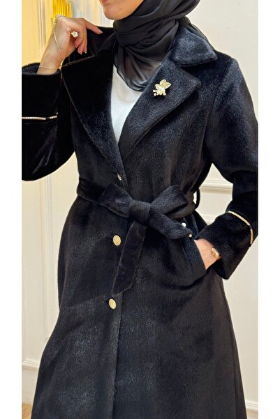Tebrikler tekstil Women Long Trench Coat Model G3420